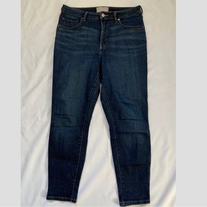 Everlane, The Curvy High Rise Skinny Jean, size 30 Crop